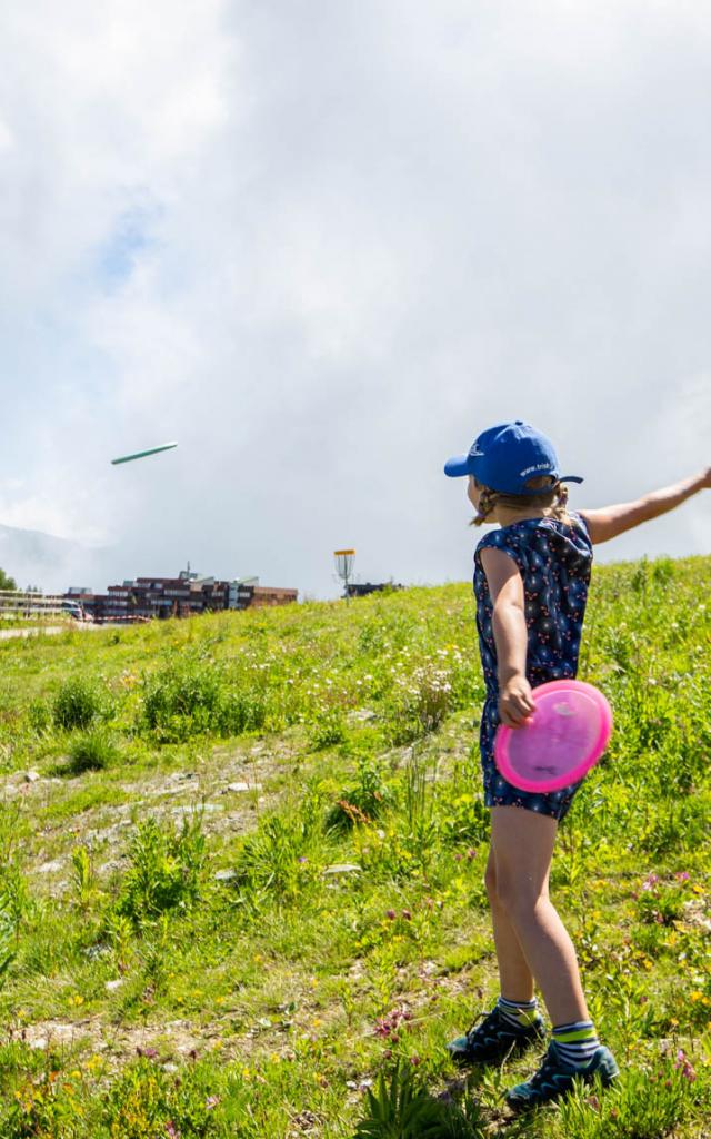 Disc Golf à Thyon 2000