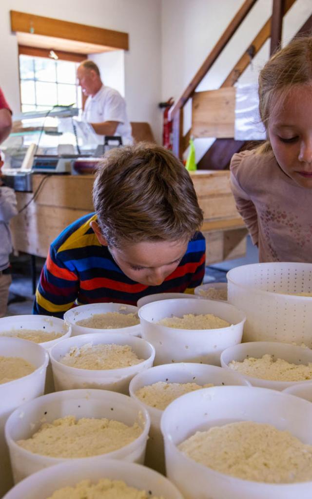 Visite de l'Alpage de Thyon - découverte de la fabrication du fromage