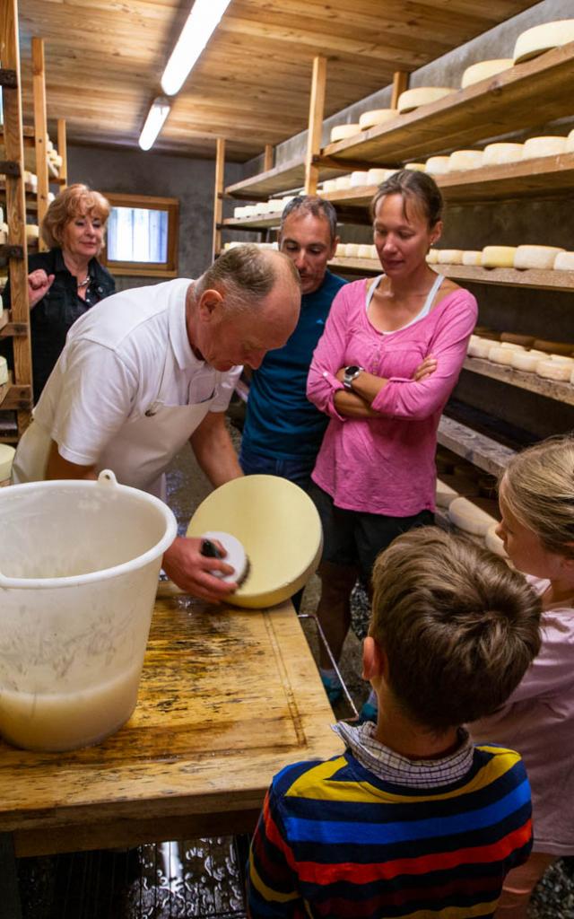 Visite de l'Alpage de Thyon et découverte de la fabrication du fromage