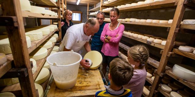 Visite de l'Alpage de Thyon et découverte de la fabrication du fromage