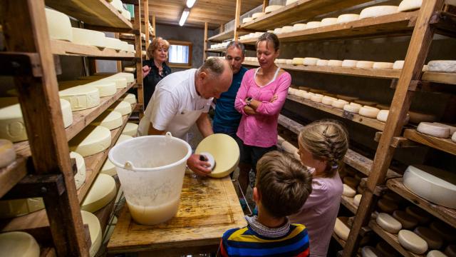 Visite de l'Alpage de Thyon et découverte de la fabrication du fromage