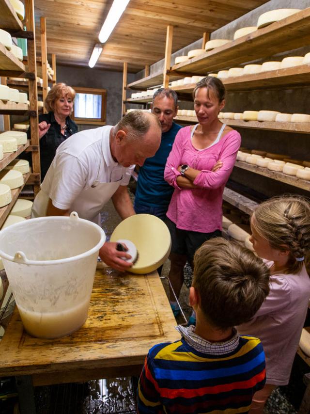 Visite de l'Alpage de Thyon et découverte de la fabrication du fromage