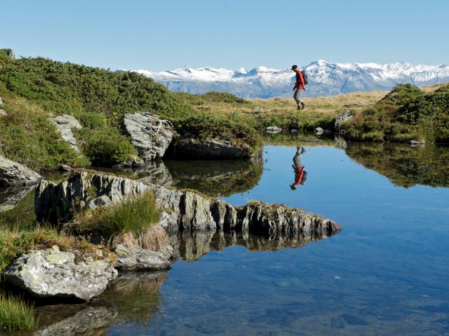 Randonnées dans les Gouilles d'Essertze à Thyon