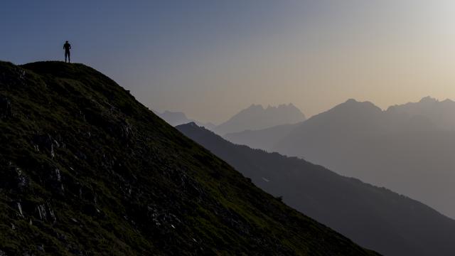 Vue depuis les Crêtes de Thyon