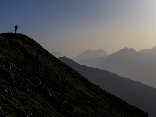 Vue depuis les Crêtes de Thyon