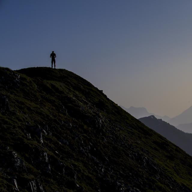 Vue depuis les Crêtes de Thyon