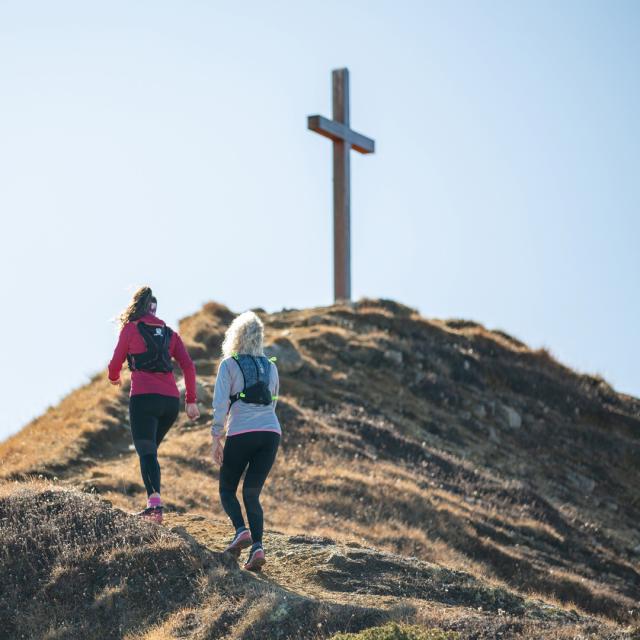 Trail running sur les crêtes de Thyon