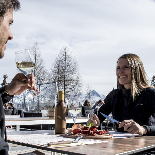 Apéritif au restaurant la Cambuse