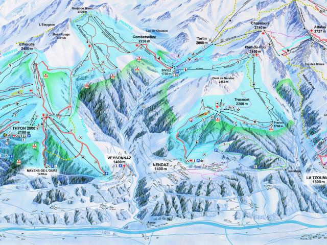 Plan 4vallées 2010